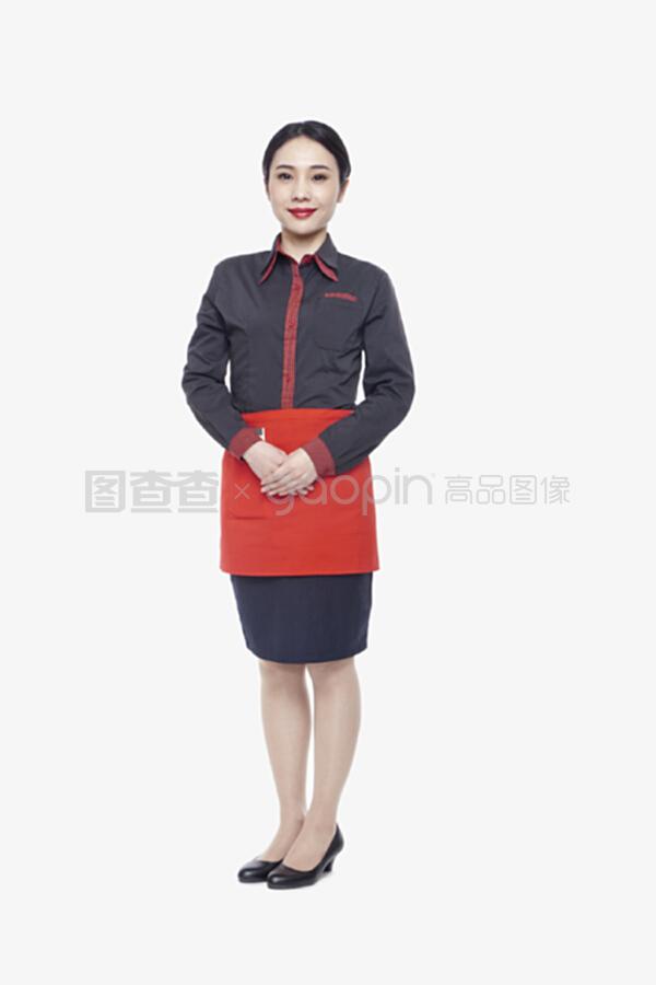 光影之间 年轻女服务员肖像摄影的数据库管理