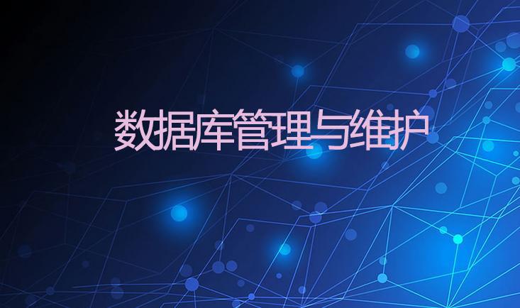数据库管理与维护